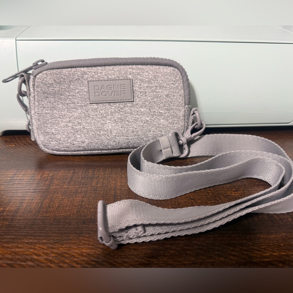 Dagne Dover Gray Crossbody Bag